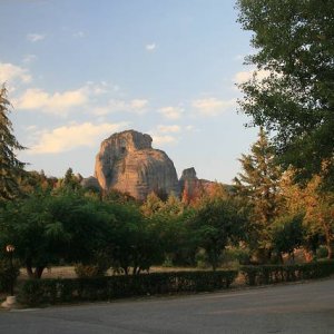 27.8.2007  18:36, autor: Teoretik / Večer osvetlilo skaly zapadajúce Slnko