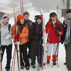 2.2.2008  10:36, autor: Teoretik / Lučenčania - jediní učastníci na bežkách