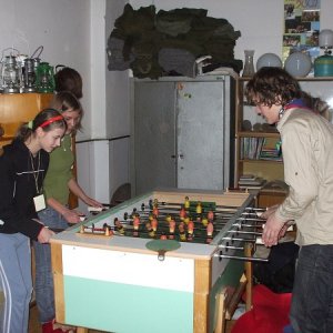 28.2.2009  0:13, autor: Double L / Stolný futbal v klubovni je skvelá vec