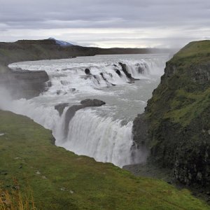 29.7.2009  9:11, autor: Teoretik / Gullfoss - najznámejší islandský vodopád
