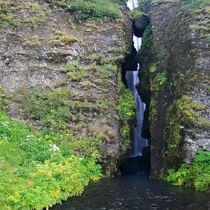 31.7.2009  15:56, autor: Teoretik / Tajomný skrytý vodopád Gljúfurárfoss