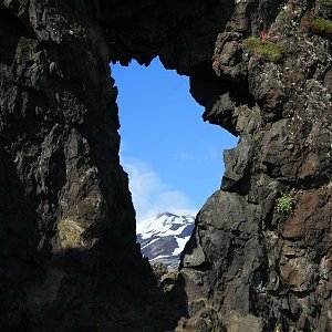 5.8.2009  17:41, autor: Teoretik / Snaefellsjökull v pozadí