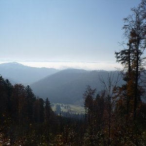 31.10.2009  11:23, autor: Amigo / Pohľady na hrebeň Veporských vrchov...
