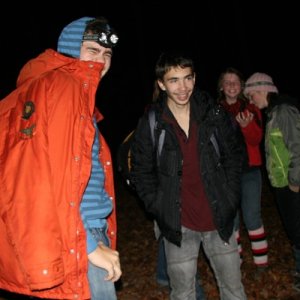 16.11.2009  23:40, autor: Teoretik / Na jednom z prvých kopcov dnešnej trasy