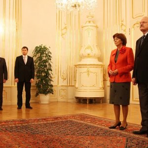 13.12.2009  17:05, autor: Marián Suvák / Prezident SR Ivan Gašparovič so ženou