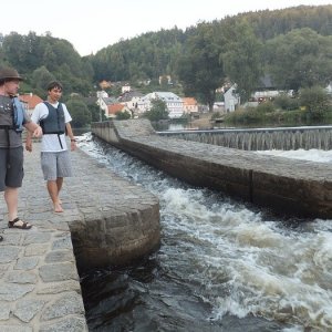 29.8.2011 19:36, autor: Chamurapi / Kontrolujeme šlajsňu, ktorou sa preplavíme