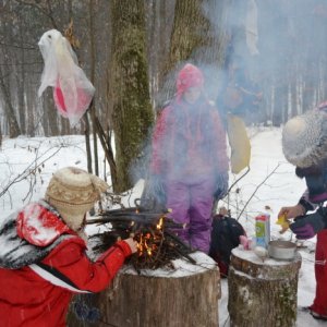 15.12.2012 13:46, autor: Janka / Varenie pudingu v zimnom lese