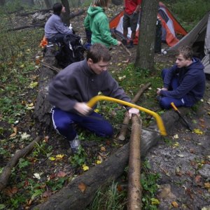 18.10.2014 10:00, autor: Škrečok / Príprava dreva na schodíky