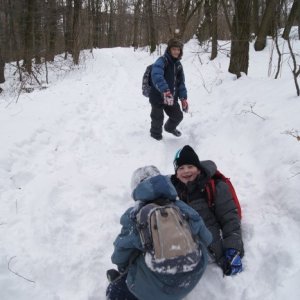 8.2.2015 15:04, autor: Vaniš / Chalanom sa páčil sneh