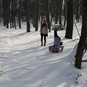 14.2.2015 12:55, autor: Lucia / Stojka na snehu, lebo prečo nie