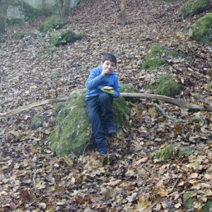 Výlet vĺčat a včielok na Biele skaly (26.11.2016)