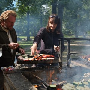 BBQ (opekačka) s rodičmi na Kačíne (29.9.2018)
