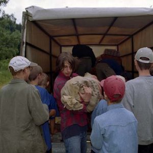 Začalo to vykladaním výstroje ...