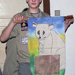 Medvedi dostali maľovaného medveďa - kapsičku