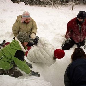 24.3.2005  19:34 / V prvé ráno sme sa skúšali prehrabať až na trávu