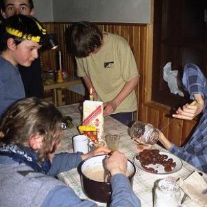 24.3.2005  22:38 / Aaaa, slivkový koláč