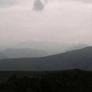 27.7.2005  14:03 / Pohľad smerom na najvyššiu horu Anglicka