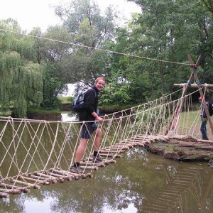 31.7.2005  10:05 / Jedna z prekážok v Gilwell parku