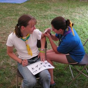 1.8.2005  15:08 / Niektorí sa nechali "potetovať" v oddychovej zóne