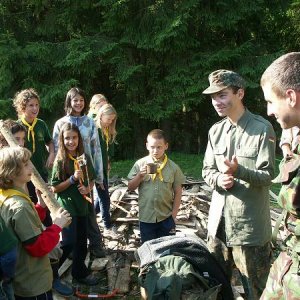 Deň na letnom tábore Rakša (17-31.8.2005)
